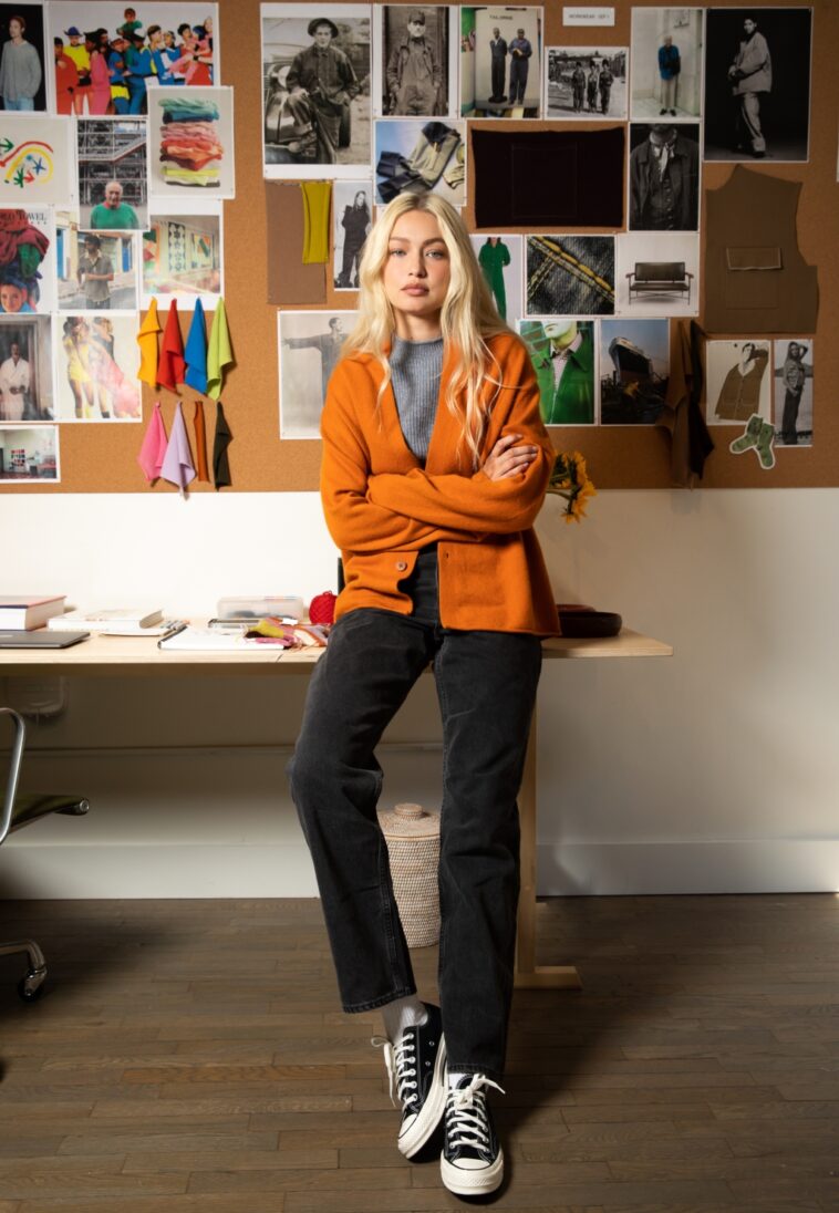 Gigi Hadid Launches Cashmere Brand Guest in Residence