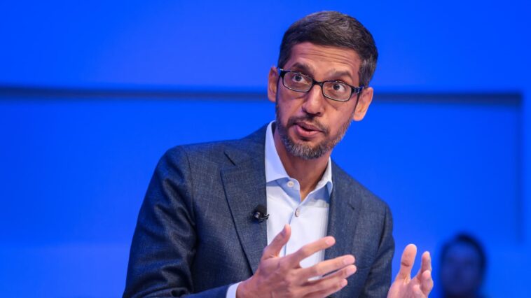 Google CEO Pichai tells employees not to 'equate fun with money' in heated all-hands meeting