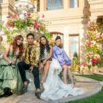 Bling Empire. (L to R) Anna Shay, Kane Lim, Kelly Mi Li, Jamie Xie in season 2 of Bling Empire. Cr. Ser Baffo/Netflix © 2022