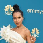 Kerry Washington Dazzles in 3D Floral Elie Saab Couture Gown at Emmy Awards