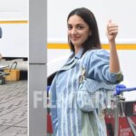 Kiara Advani Dazzles In Blue As She Gets Clicked At The Airport