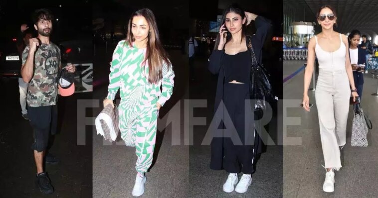 Malaika Arora, Shahid-Mira Kapoor and others get clicked out and about in the city. See pics: