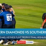 Highlights of the Rachael Heyhoe-Flint Trophy final between Northern Diamonds and the Southern Vipers