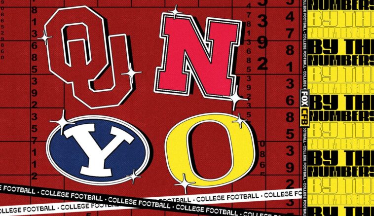 Oklahoma-Nebraska, Oregon-BYU: CFB Week 3 by the numbers