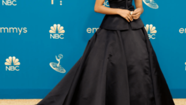 On The Red Carpet At The Emmys 2022, Zendaya Chose A Black Valentino Ball Gown Accessorized With Dazzling Bulgari Jewelry