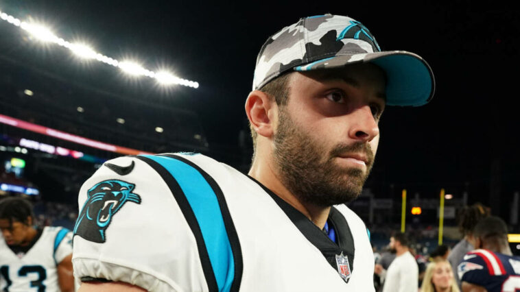 Panthers QB Baker Mayfield voted a captain ahead of Browns game