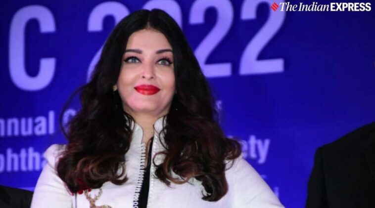 Ponniyin Selvan promotions: Aishwarya Rai Bachchan looks regal in a red kurta set