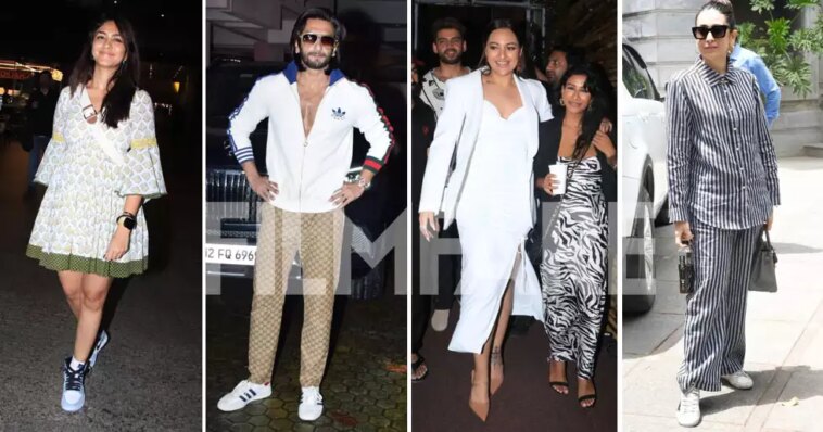 Ranveer Singh, Sonakshi Sinha and others get clicked out and about in the city. See pics: