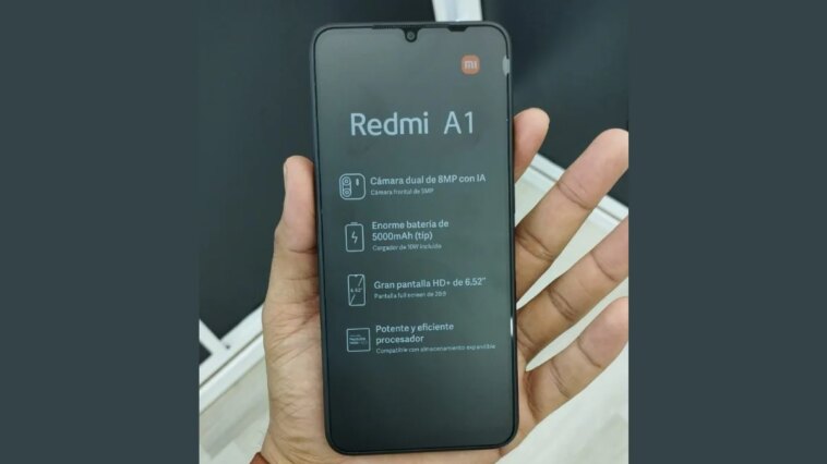 Redmi A1 Key Specifications, Live Image Leaked Ahead of September 6 Launch in India