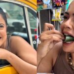 Sameera Reddy, Sameera Reddy news, Sameera Reddy travel, Sameera Reddy in Kolkata, Sameera Reddy Kolkata photos, Park Street in Kolkata, indian express news