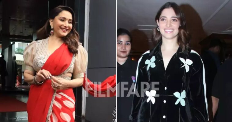 Tamannaah Bhatia, Madhuri Dixit clicked out and about in the city