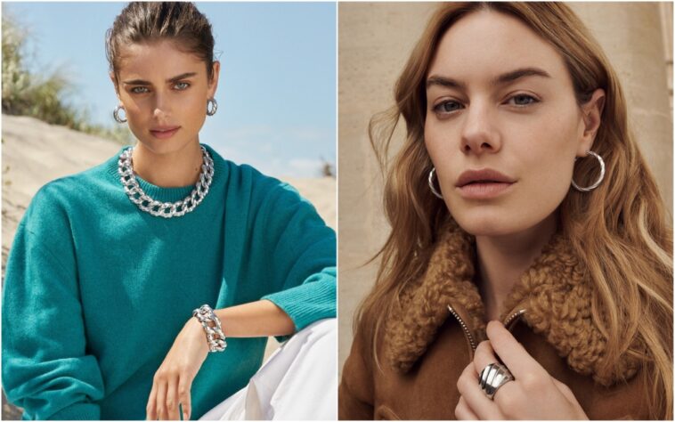 Taylor Hill and Camille Rowe Shine for David Yurman as New Ambassadors in Fall and Holiday Campaigns