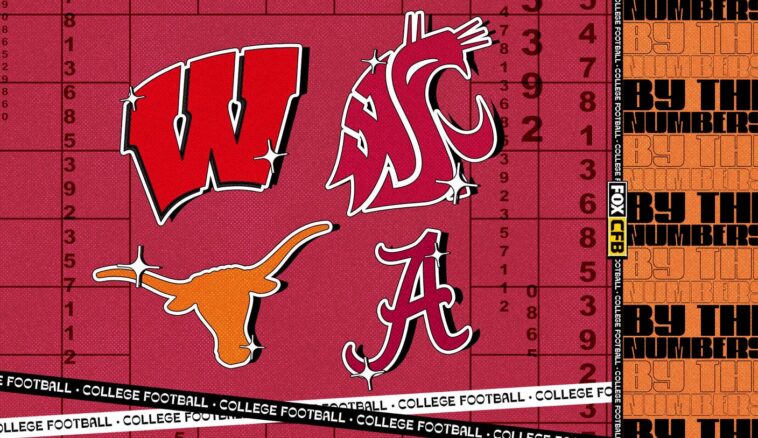 Texas-Alabama, Wisconsin-Washington State: CFB Week 2 By The Numbers