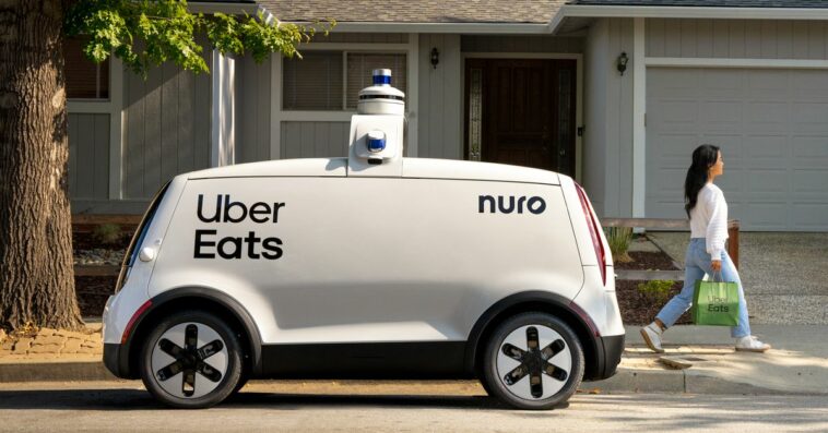 Uber Eats and Nuro sign a 10-year deal to do robot food delivery in California and Texas