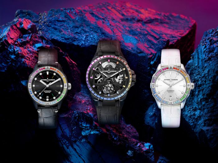 Ulysse Nardin Sets a Rainbow of Gems into Two Watches