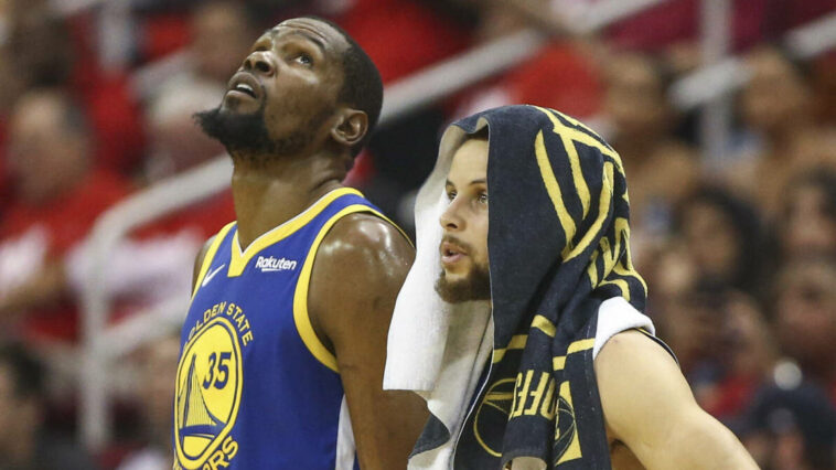 Warriors' Stephen Curry on potentially playing with Kevin Durant again: 'Hell, yeah!'