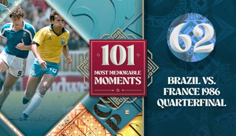 World Cup's 101 Most Memorable Moments: France, Brazil go to penalties