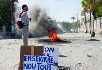 ‘Violent civil unrest’ in Haiti hampers aid delivery