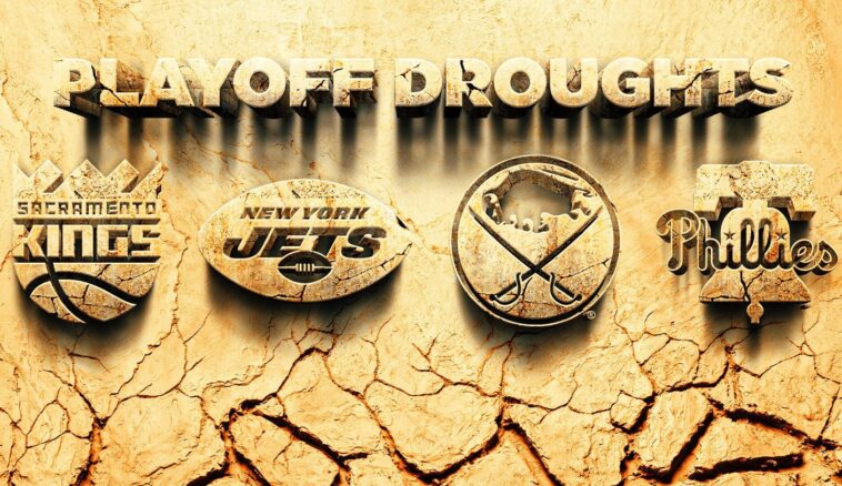 12 longest active playoff droughts in NFL, NBA, MLB, NHL