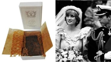 charles diana wedding cake