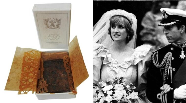 charles diana wedding cake