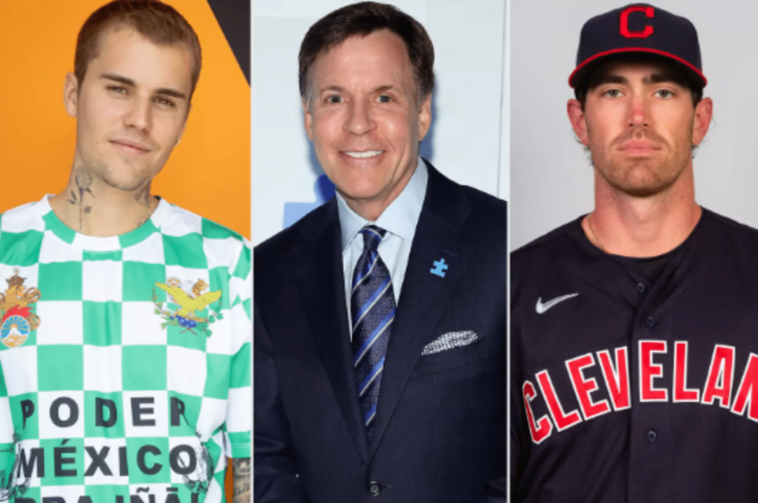 After Referring To The Wrong Baseball Player, Bob Costas Paused And Asked, Did I Actually Call Shane Bieber? Musician Justin Bieber