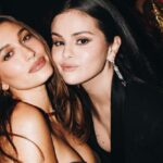 Selena Gomez, Selena Gomez and Hailey Bieber, Selena Gomez Hailey Bieber photos, Selena Gomez Hailey Bieber together, Selena Gomez Hailey Bieber hug, Selena Gomez and Justin Bieber, Hailey and Justin Bieber, indian express news