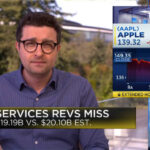 Apple beats on top and bottom lines, iPhone and services miss