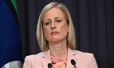 Finance minister Katy Gallagher