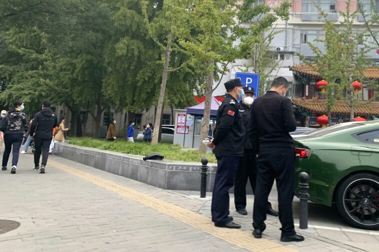 Beijing police mobilize as rare public protest mars preparations for Xi-dominated party congress