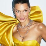 Bella Hadid stars in the 2022 Swarovski holiday campaign