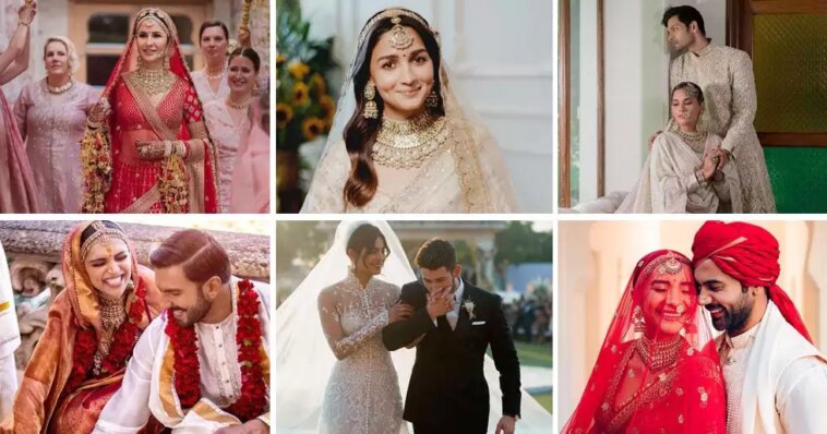 Bollywood Approved Wedding Looks to Inspire Your Bridal Outfits