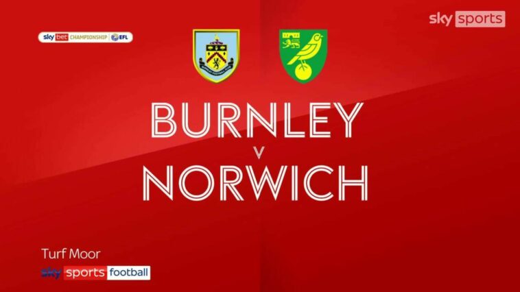 Burnley 1-0 Norwich City | Championship highlights