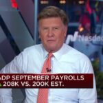 Private payrolls climb by 208,000 in September, higher than estimates: ADP