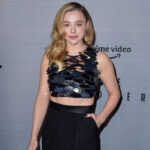 Chloë Grace Moretz Sartorially Shines in Reflective Louis Vuitton Cropped Top for ‘The Peripheral’ Premiere