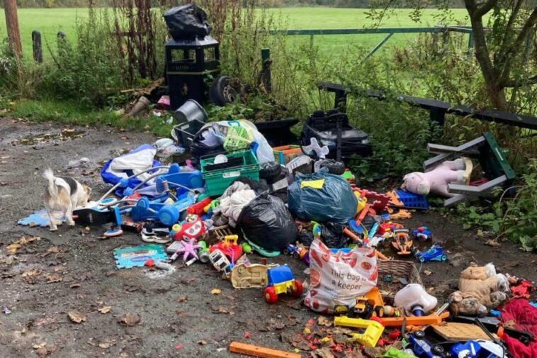 'Disgraceful' fly-tipping dumped in locations across Leigh