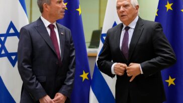 EU, Israel hold first high-level talks in 10 years