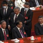 Former Chinese leader removed from Party congress