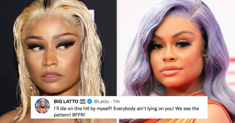 Here's What's Going On With Nicki Minaj And Latto