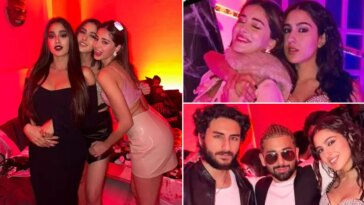 Inside Pictures from the Halloween bash attended by Sara Ali Khan, Janhvi Kapoor, and more