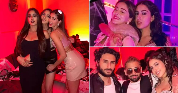 Inside Pictures from the Halloween bash attended by Sara Ali Khan, Janhvi Kapoor, and more