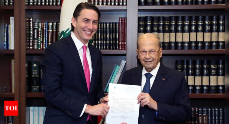 Israel, Lebanon sign maritime border deal in rare diplomatic feat