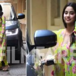 Janhvi Kapoor looks beautiful in traditionals as she steps out