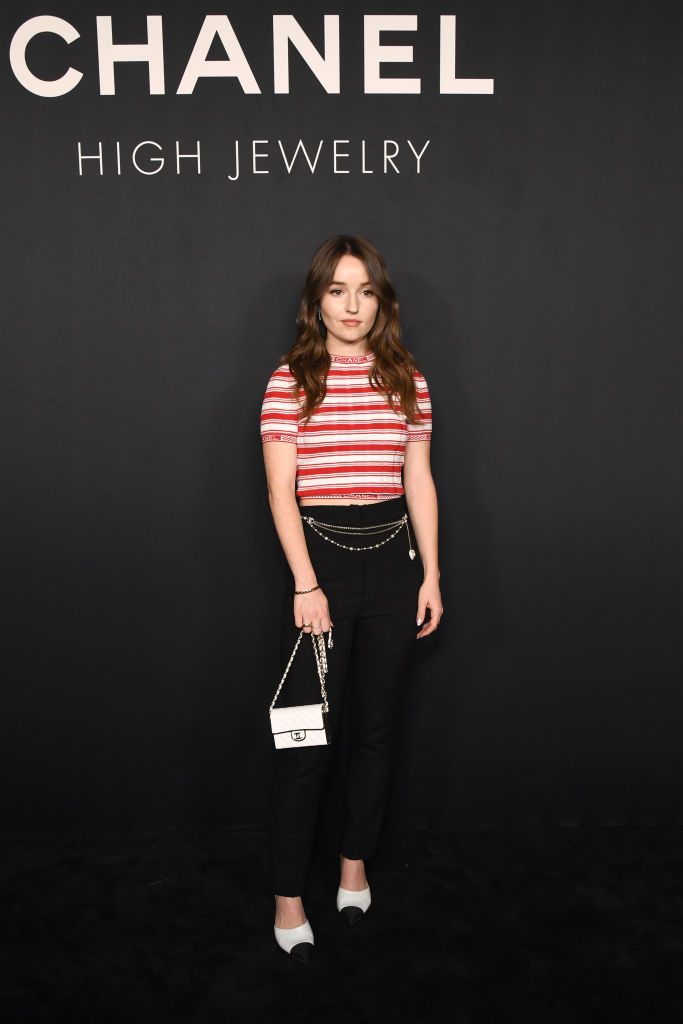 LOS ANGELES, CALIFORNIA - OCTOBER 20: Kaitlyn Dever attends the CHANEL dinner to celebrate the 1932 High Jewelry Collection on October 20, 2022 in Los Angeles, California. (Photo by Jon Kopaloff/Getty Images)