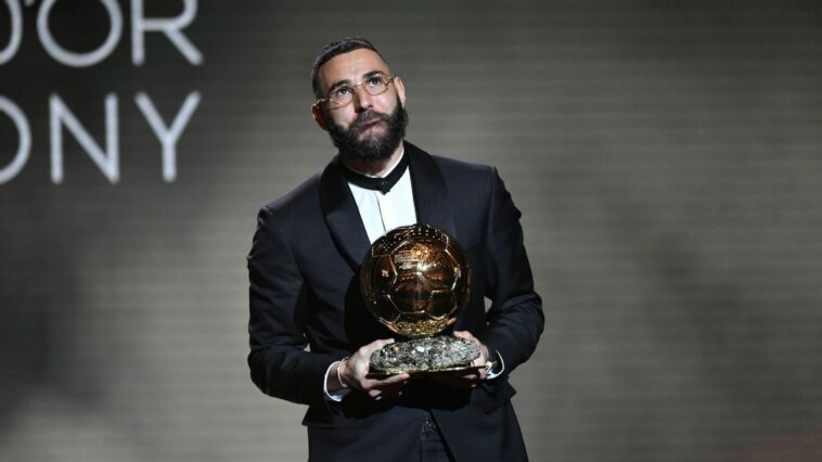 Karim Benzema fulfills a lifelong dream in winning 2022 Ballon d'Or