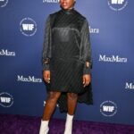 Lashana Lynch at the Women In Film Honors Celebrating Women “Forging Forward” in Entertainment held at the Beverly Hilton on October 27, 2022 in Beverly Hills, California.