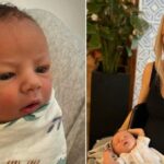 Pictures of Chloe Madeley's baby and Chloe with her baby