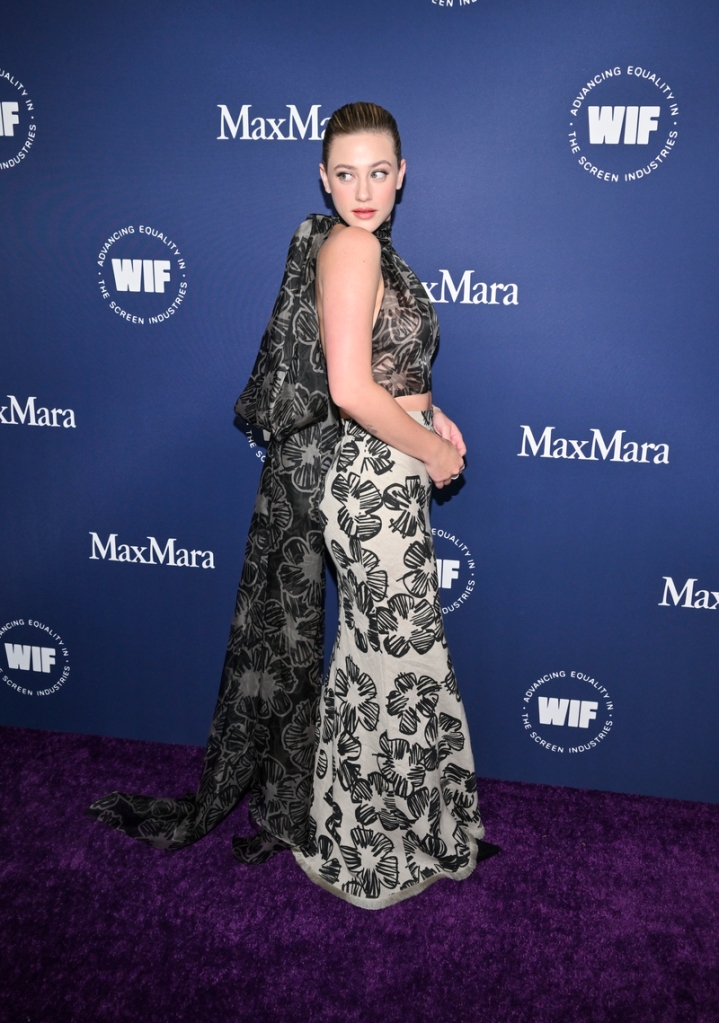 Lili Reinhart at the Women In Film Honors Celebrating Women “Forging Forward” in Entertainment held at the Beverly Hilton on October 27, 2022 in Beverly Hills, California.