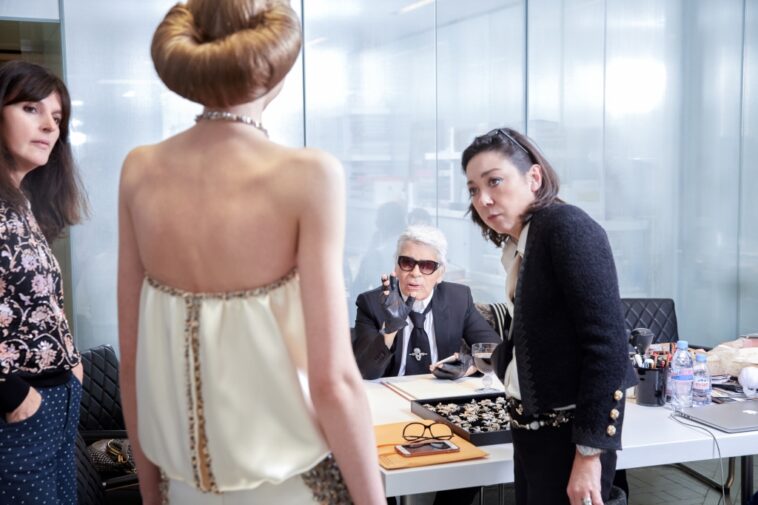 Looking at Karl Lagerfeld From All Angles