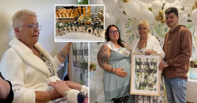 Kirri Ord, 29, was celebrating her baby shower last Sunday with her loved ones at seven months pregnant